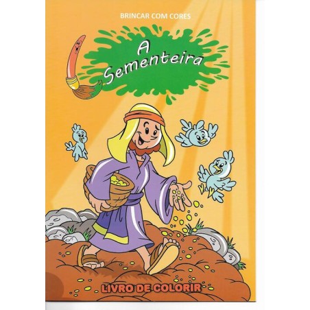 Livro de Colorir | Brincar com Cores | A Sementeira